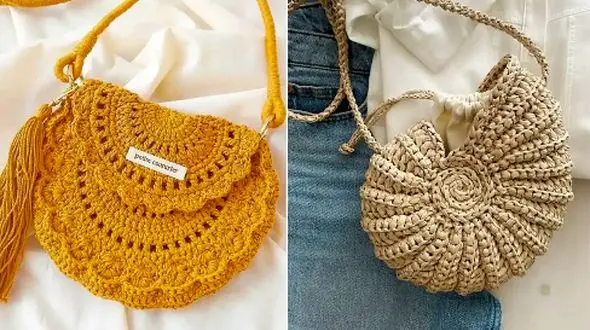 15 ترکیب جذاب با کیف یکطرفه دستبافت و استایل تابستانه