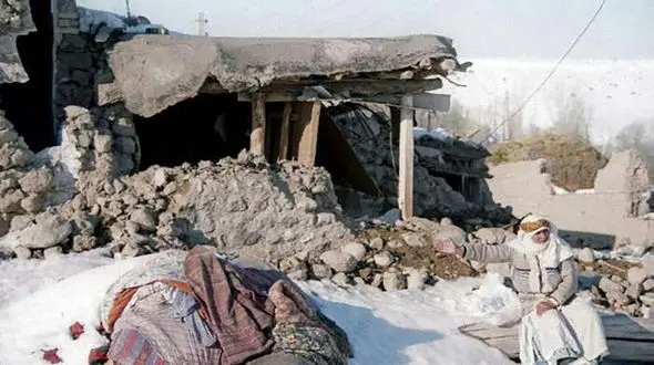 زلزله ای که اردبیل را در هم شکست + فیلم 