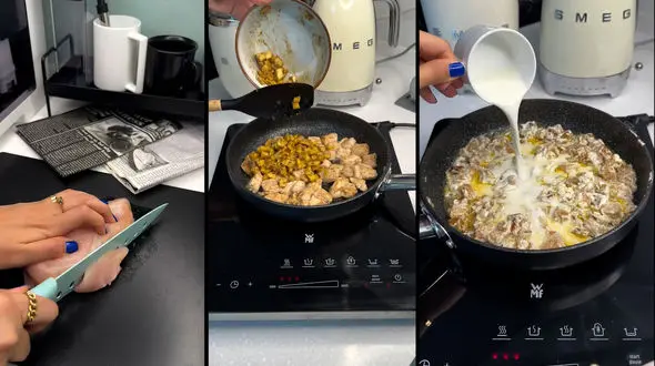 نحوه پخت شام بیست و یکم از 30 تا شام + فیلم