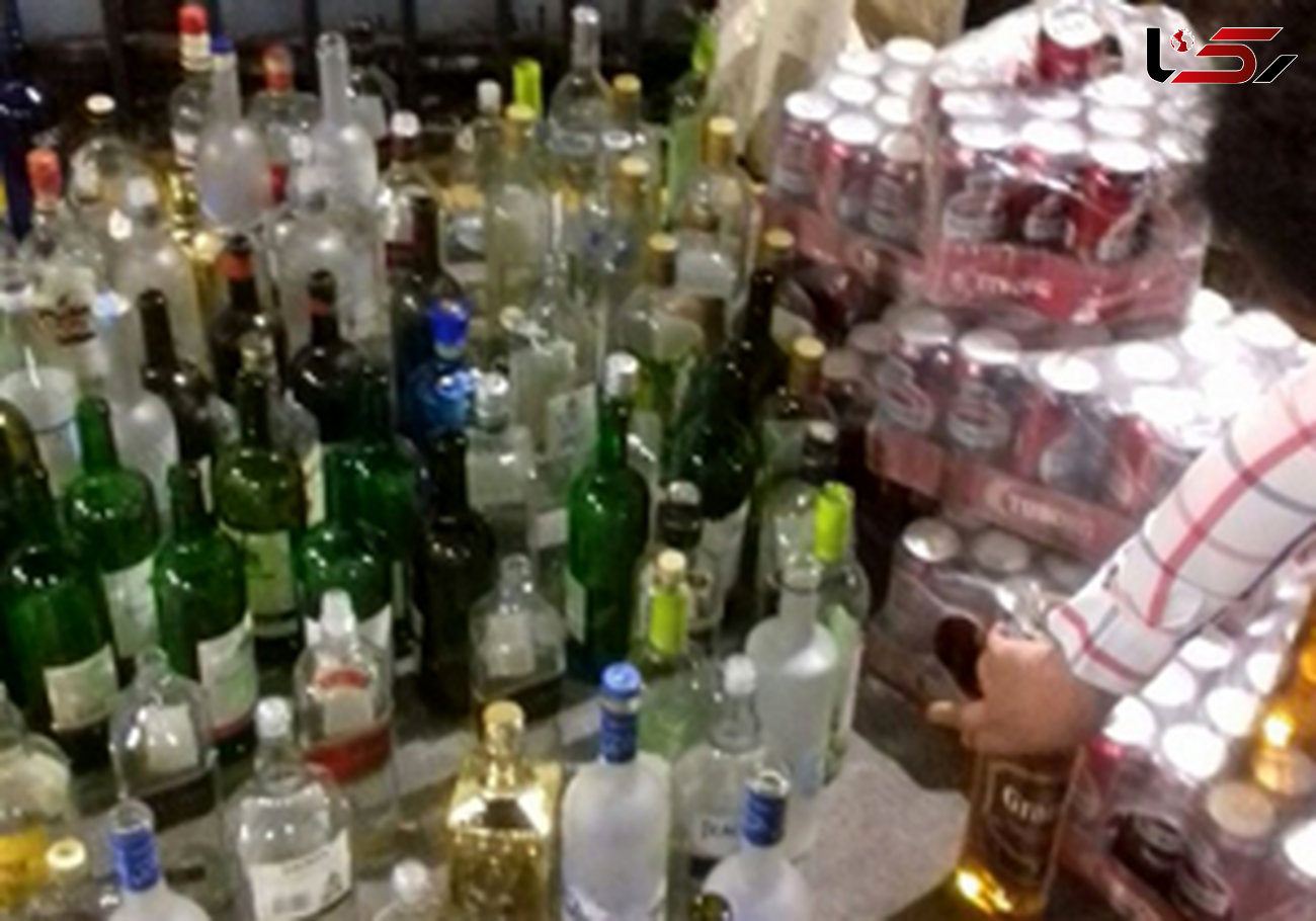 کشف یک کارگاه تولید مشروبات الکلی مرگبار دیگر توسط پلیس