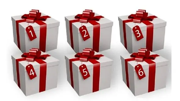 یک جعبه را انتخاب کنید و ببینید چه چیزی در انتظار شماست 