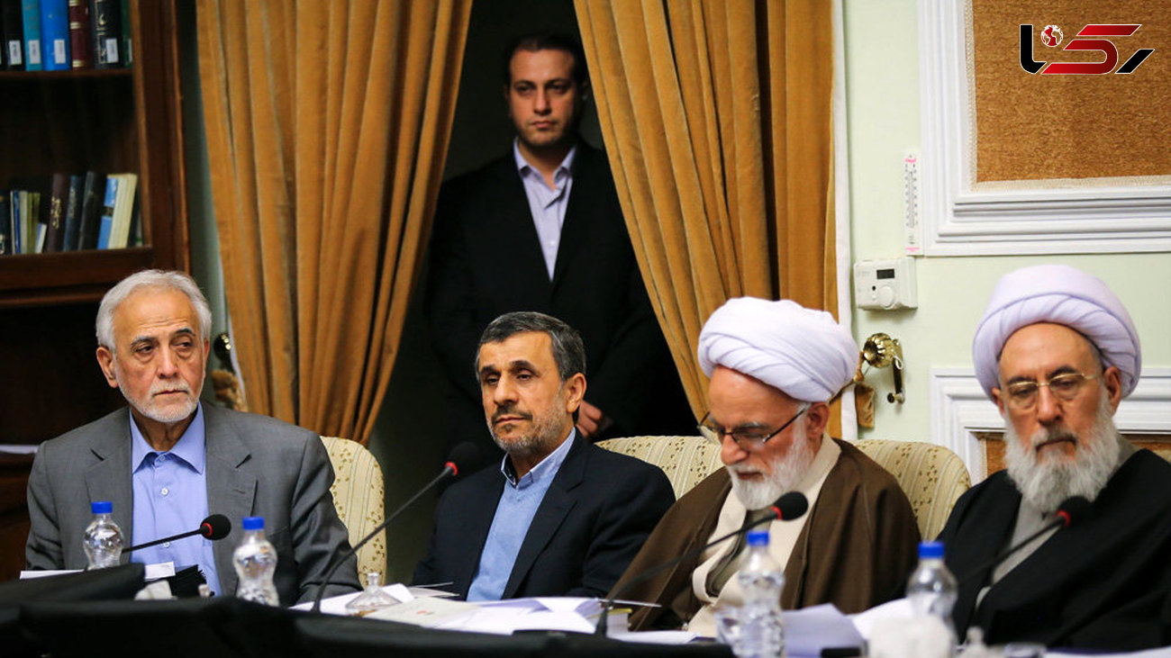 احمدی نژاد به جلسه مجمع تشخیص مصلحت نظام آمد +عکس