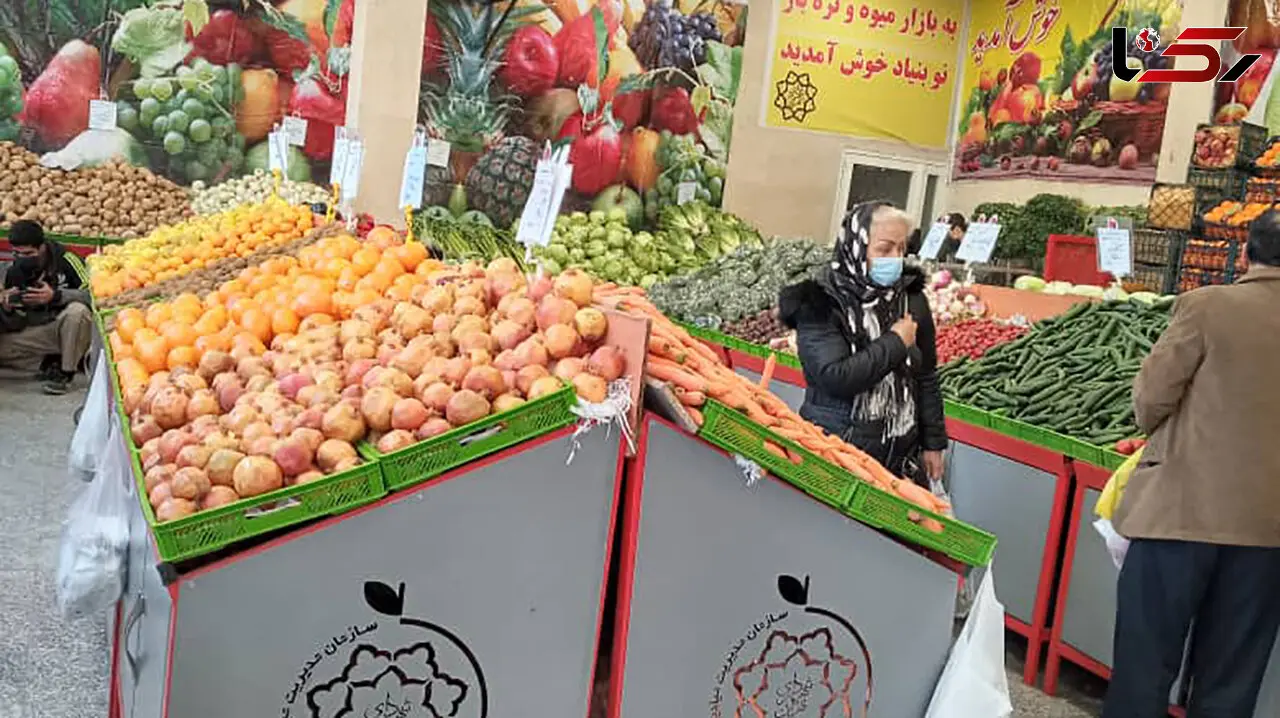مقایسه قیمت 3 میوه در میادین میوه و تره بار با میوه فروشی و بازار