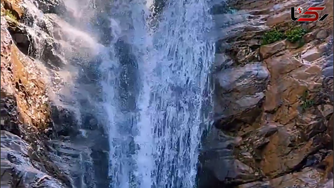نزدیک ترین آبشار به تهران / فیلم