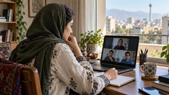 دوربین روشن، حافظه خاموش؟ / روانشناسی یک اشتباه رایج در جلسات آنلاین