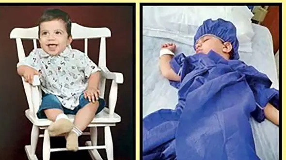 مرگ تلخ مهرسام 11 ماهه در یک جراحی ساده / مقصر کیست ؟ + عکس