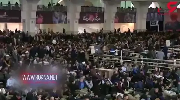 حضور پرشور مردم انقلابی تهران در مصلی امام خمینی (ره)، ساعاتی قبل از آغاز مراسم نماز جمعه + فیلم 