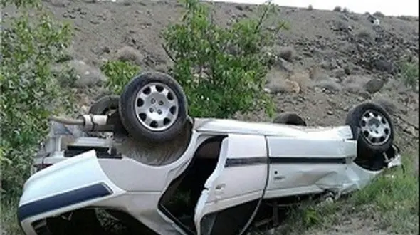 واژگونی وحشتناک پژو پارس در گرگان