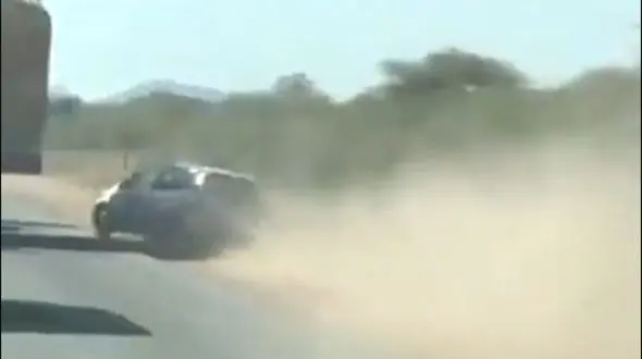 فیلم یک تصادف وحشتناک ! / ببینید و درس بگیرید