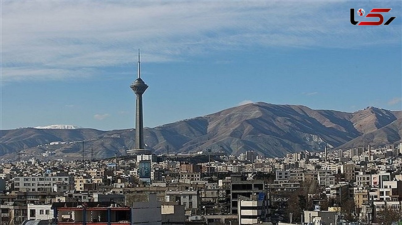 آسمان تهران صاف /  بارش پراکنده باران در برخی استان ها