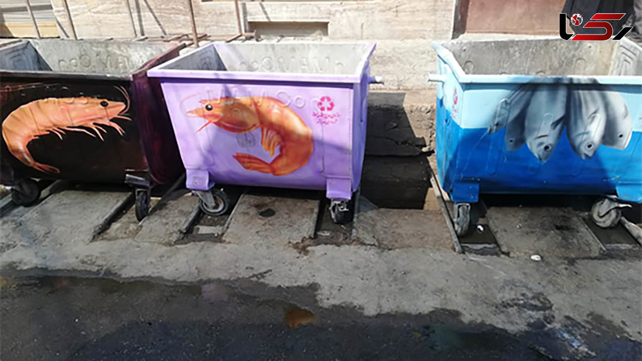 جمع آوری پسماندهای ماهی و میگو به شیوه ای جالب در بوشهر