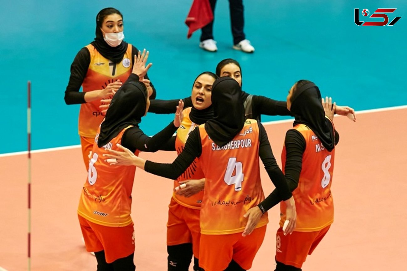  والیبال زنان ایران در جام کنفدراسیون آسیا هفتم شد