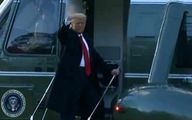 Trump leaves White House (+video)