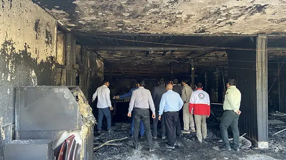 عجیب ترین آتش سوزی در آبان ماه امسال / 200 میلیارد تومان خسارت به یک کارخانه