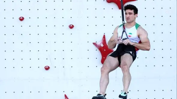 رده پنجم برای رضا علیپور در جام جهانی سنگ‌نوردی