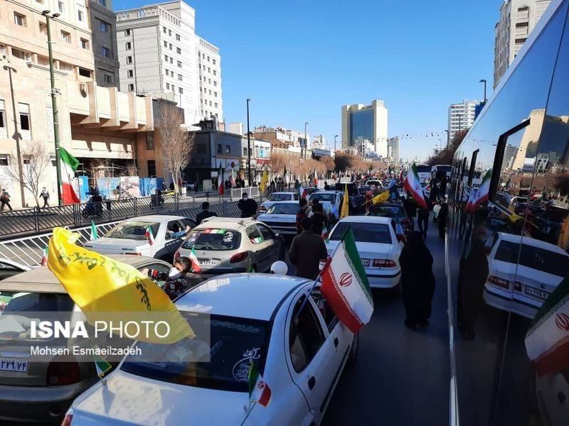  راهپیمایی  ۲۲ بهمن در مشهد