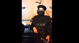 فیلم خانم پلیس نوپو در میدان انقلاب  /خانم پلیس : خانما هم می تونن خفن باشن /  من متاهلم و یه پسر کوچولو دارم / دلتنگ بچم هستم اما وطن مهمتره / بازی با تفنگ خانم پلیس توسط دختران تهرانی
