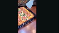 آموزش پیتزا با نان لواش + فیلم