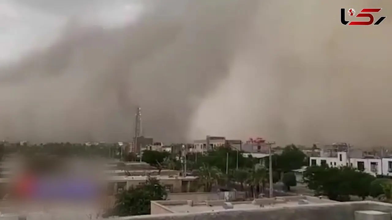  فیلم طوفان وحشتناک در سیستان و بلوچستان !