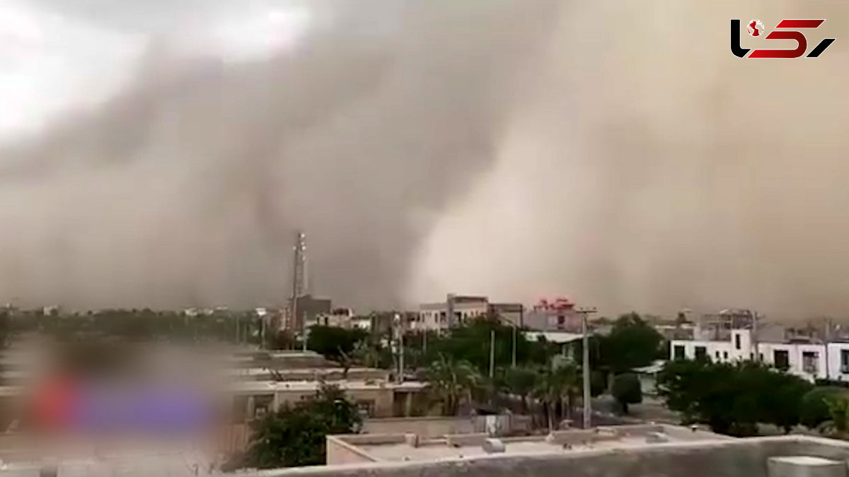  فیلم طوفان وحشتناک در سیستان و بلوچستان !