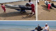 نجات 2 برادر شیرازی از غرق شدگی در آب های ساحلی گناوه 