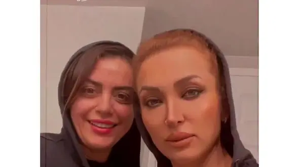 ببینید / خودنمایی عجیب دو خانم بازیگر ایرانی در کانادا !