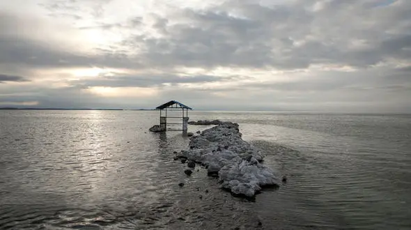 دریاچه ارومیه از خشک شدن نجات پیدا کرد