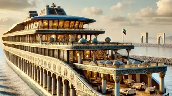 عکس/ اگر برند های لاکچری جهان با نماد های ایرانی  بازآفرینی شوند همچین شاهکار هایی خلق میشود + عکس های هوش مصنوعی