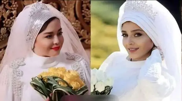 تصاویری جذاب از شبنم قلی‌خانی، لیلا اوتادی و نیوشا ضیغمی با لباس عروسی / عروس های جدید جذابترن یا عروس های قدیمی تر؟!
