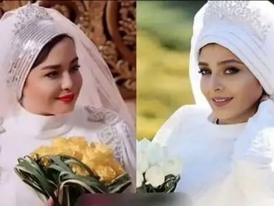 تصاویری جذاب از شبنم قلی‌خانی، لیلا اوتادی و نیوشا ضیغمی با لباس عروسی / عروس های جدید جذابترن یا عروس های قدیمی تر؟!