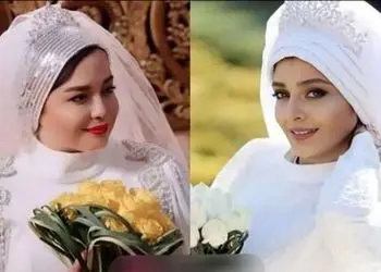 تصاویری جذاب از شبنم قلی‌خانی، لیلا اوتادی و نیوشا ضیغمی با لباس عروسی / عروس های جدید جذابترن یا عروس های قدیمی تر؟!