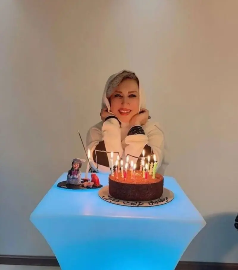 جشن تولد مرجانه گلچین