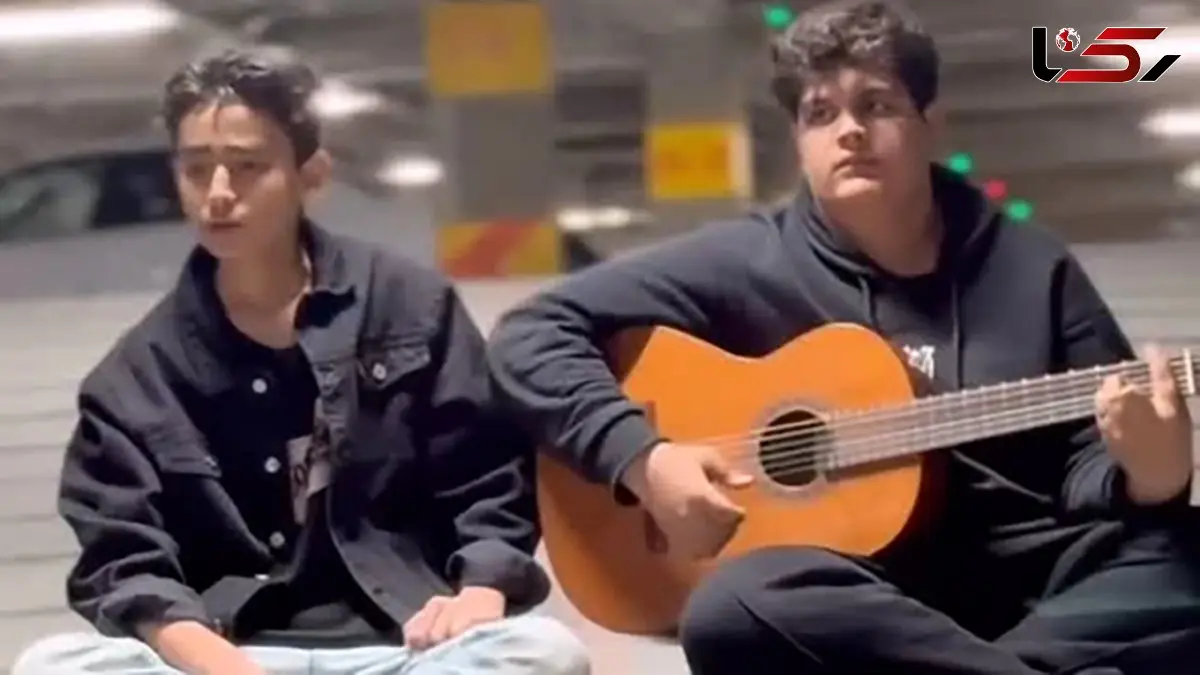 فیلم آواخوانی دو پسر بچه / همه مات و مبهوت شدند