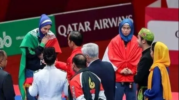 مرجان سلحشوری، قهرمان تکواندو: رئیس جمهور اندونزی من رو با ورزشکار خودشون اشتباه گرفته بود وقتی باهاش دست ندادم ناراحت شد و...