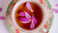 چای زعفرانی ناشتا بخورید + دلایل