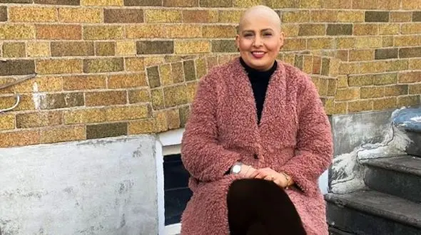 جدید ترین عکس از خانم بازیگر با سری طاس / آیدا کیخانی کیست؟! 