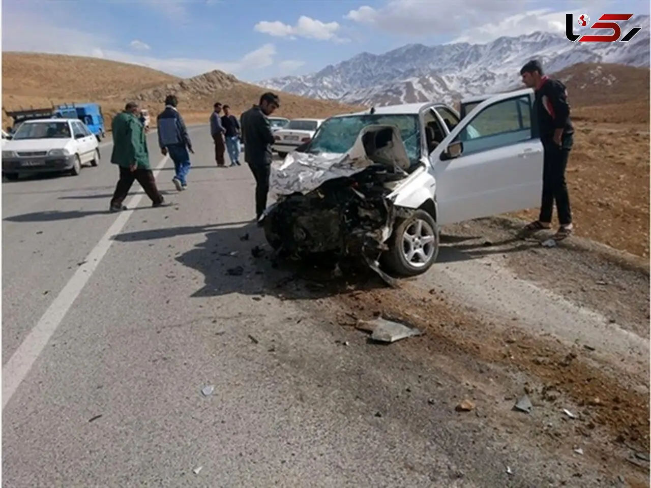 مرگ دلخراش راننده پیکان وانت در مرند