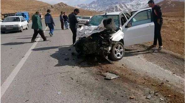 مرگ دلخراش راننده پیکان وانت در مرند