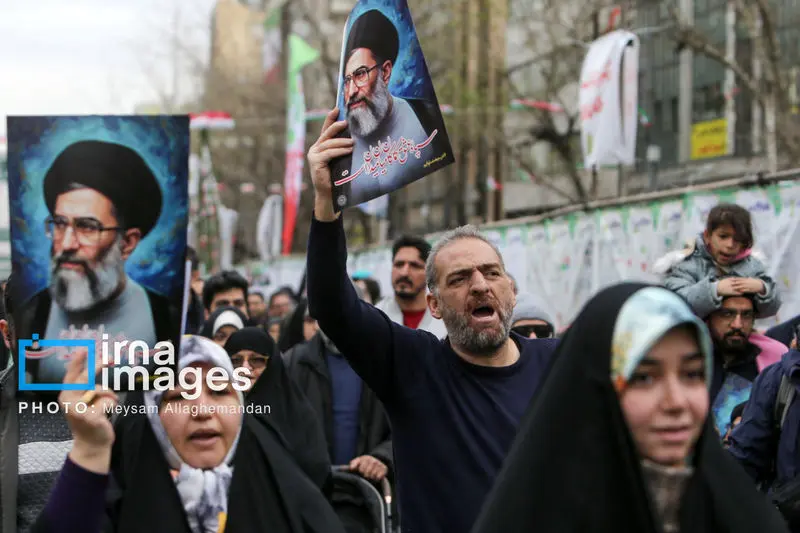 حضور مردم ایران در راهپیماتیی 22 بهمن 1404