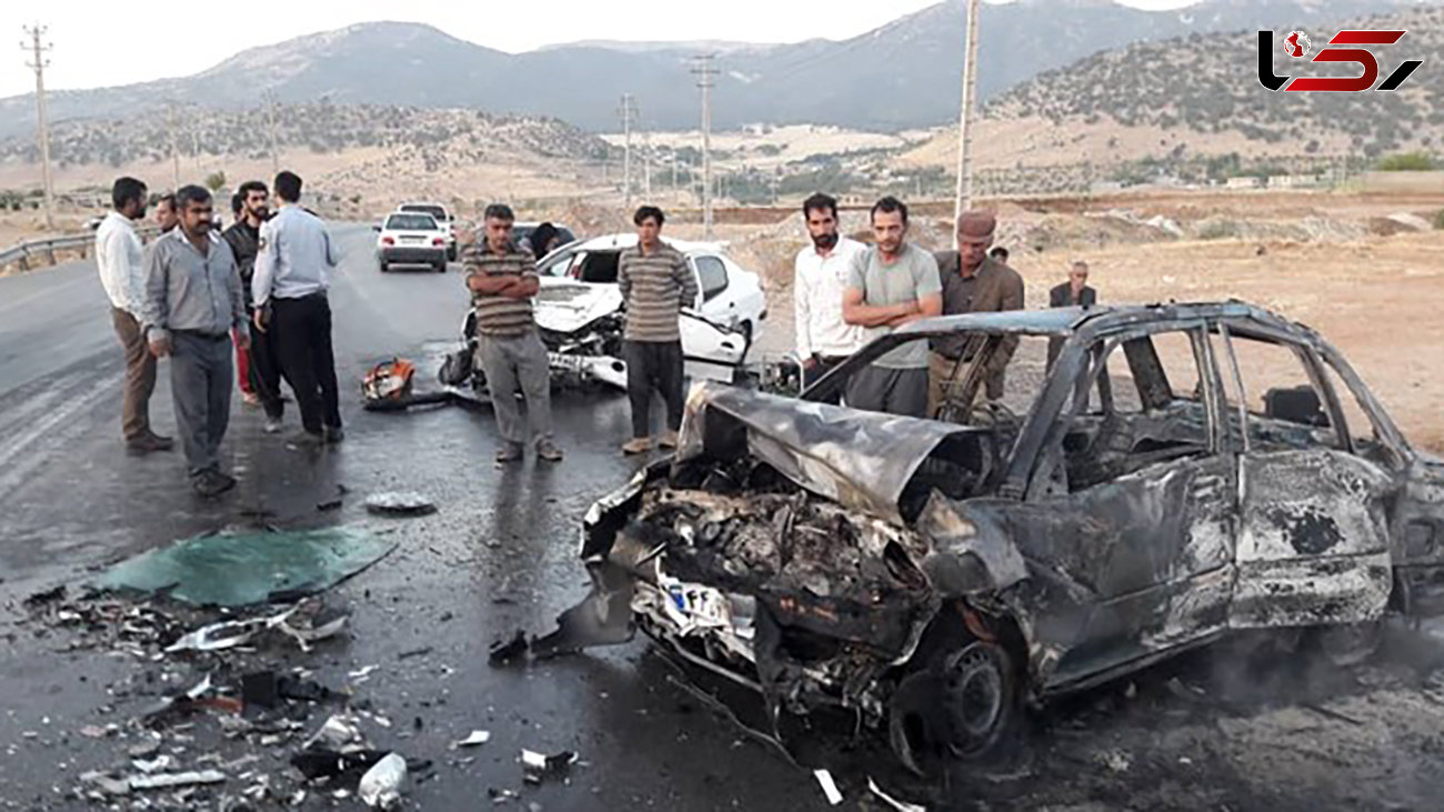  5 کشته و زخمی در تصادفات رانندگی کرمانشاه