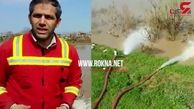 جلال ملکی سخنگوی آتش نشانی تهران از عملیات در مناطق سیل زده گلستان گفت + فیلم