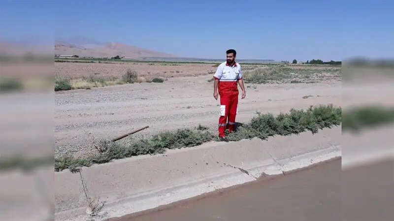 کانال آب جان یک نفر را در آرادان گرفت