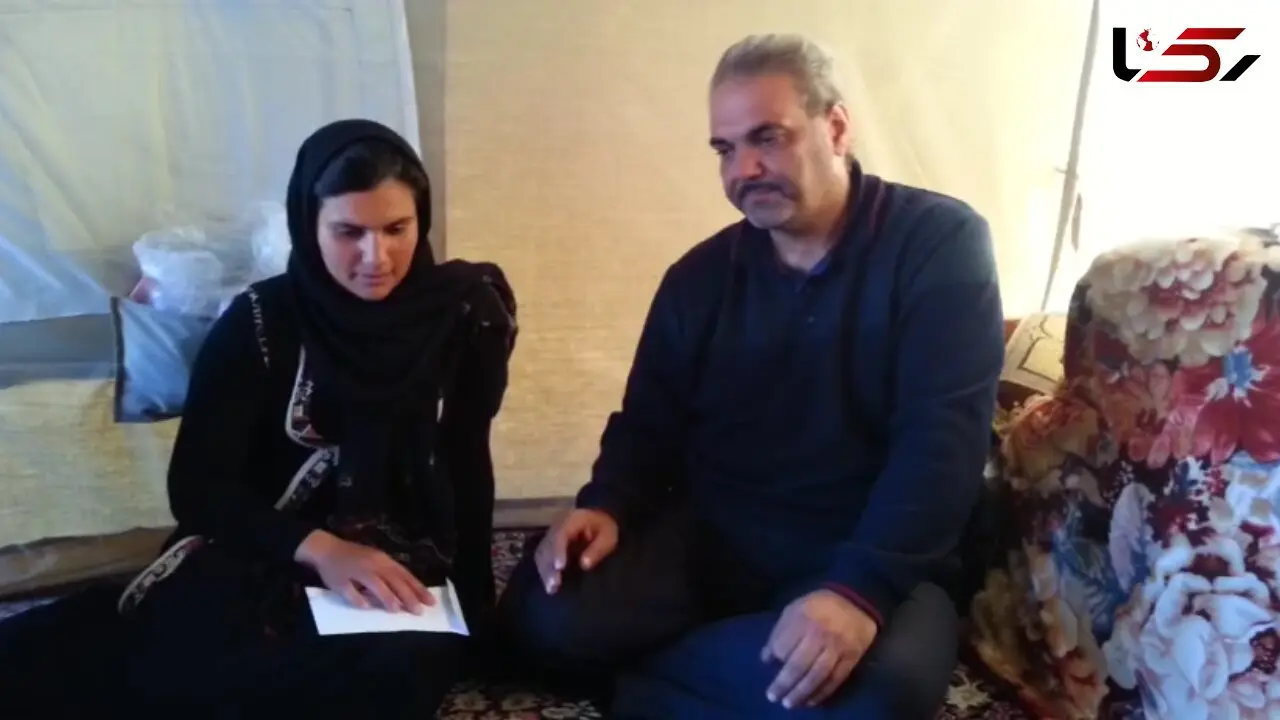 قول جواد خیابانی به خانواده دختر روستایی زلزله زده + فیلم