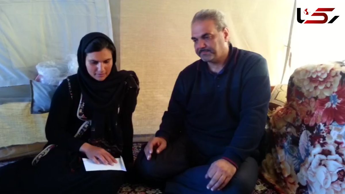 قول جواد خیابانی به خانواده دختر روستایی زلزله زده + فیلم