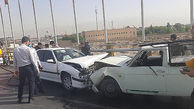 عکس های تصادف شدید در شادآباد / زن تهرانی زخمی شد