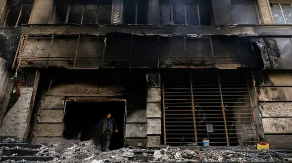 شناسایی یکی از تخریب کنندگان اموال عمومی در تهران