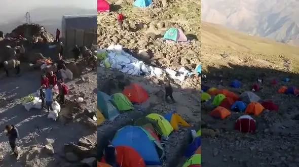 فاجعه کرونا در دماوند + فیلم