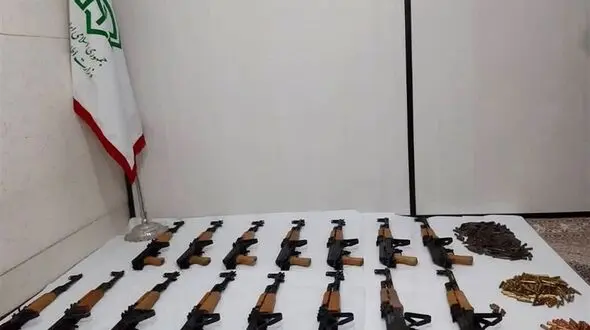 کشف محموله اسلحه در جوانرود 