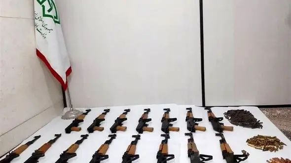 کشف محموله اسلحه در جوانرود 
