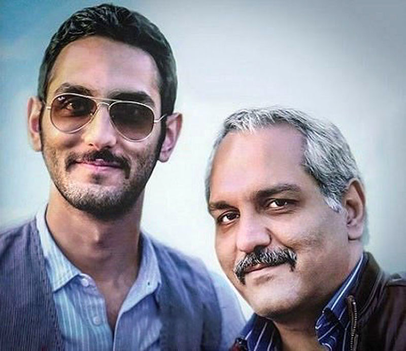 عکس جنجالی لو رفته مهران مدیری و خانم بازیگر 